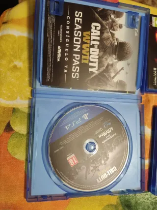 Lote 3 Juegos PS4: FIFA 18, GT Sport, CoD WWII