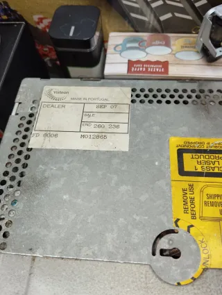 Radio Ford CD 6006 RDS E-O-N para coche