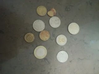 Lote de monedas antiguas