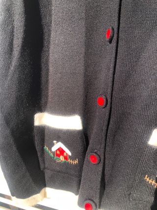 Chaqueta Punto Roma Cuadros