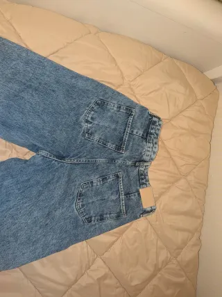 Vaqueros anchos efecto lavado