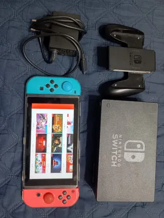 Nintendo Switch Rojo y Azul