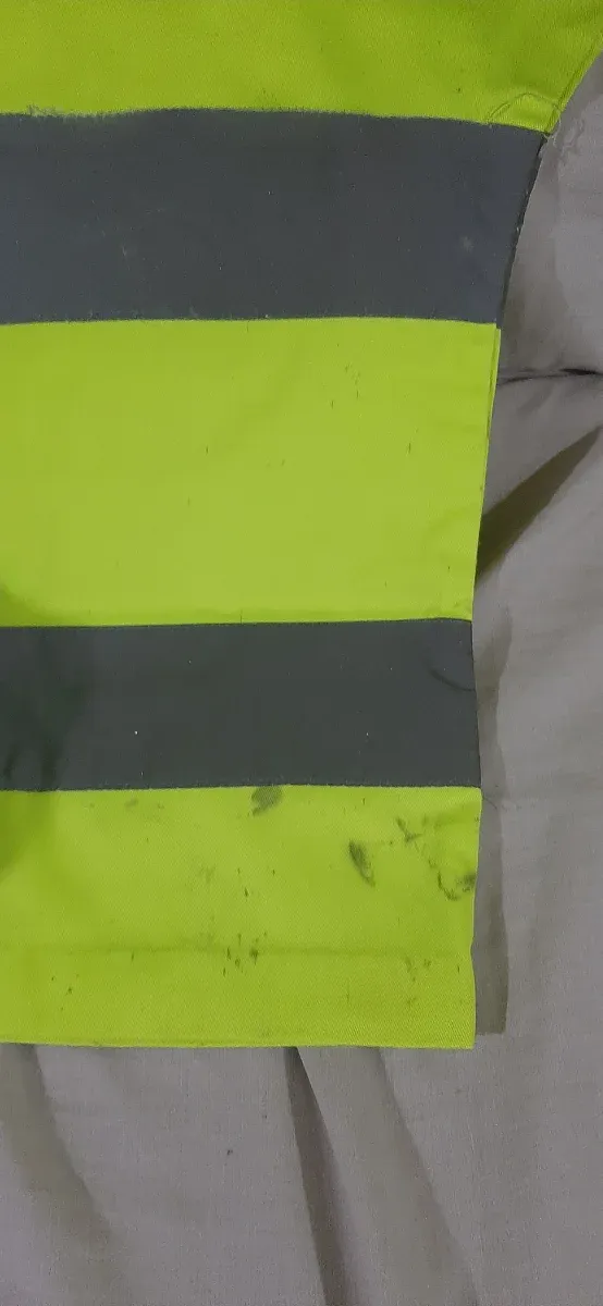 Pantalón de trabajo reflectante amarillo