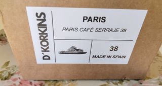 Sandalias D'KorKins Bio Serraje Talla 38