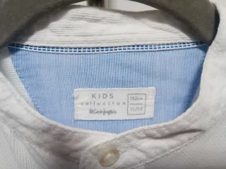 Conjunto ceremonia niño. americana azul y camisa