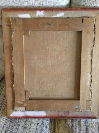 Cuadro con firma de autor