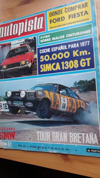 Revista Autopista año 1976