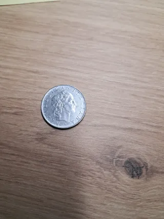 Moneda 50 Liras Italia 1972