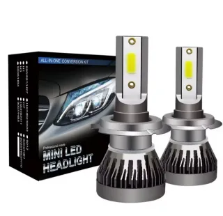2x Luces LED Coche H7 6000K 12V