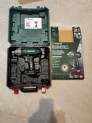 Pistola de impacto Parkside 20V