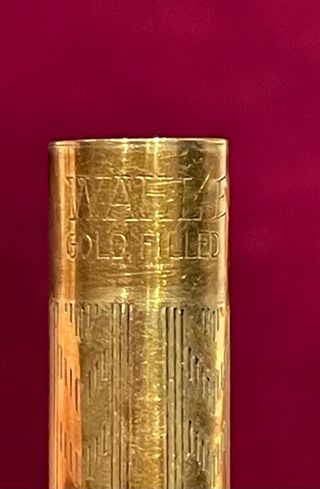 Antiguo portaminas  Wahl Eversharp chapado oro