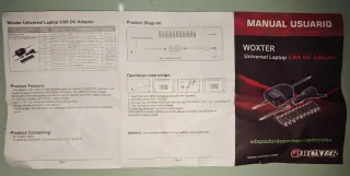 Adaptador universal para vehiculo DC