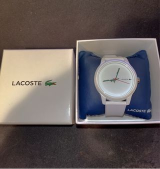 Reloj Lacoste 12.12 Silicona Blanco