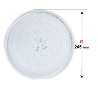 Plato Microondas Universal Ø 245mm