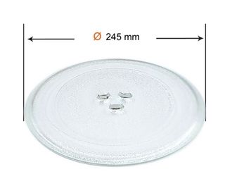 Plato Microondas Universal Ø 245mm