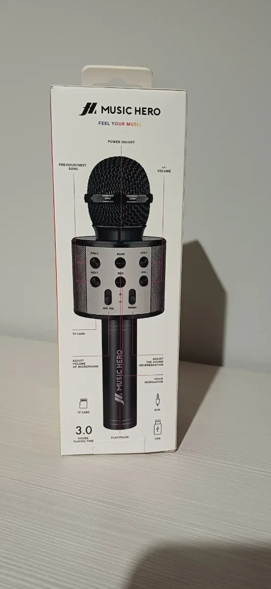 Microfono Karaoke MUSIC HERO Wireless