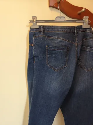 Pantalón vaquero mujer azul