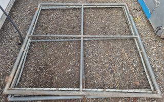 Puertas valla obra metálicas