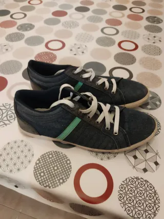 Canvas de lona vaquera azul