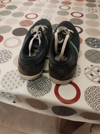 Canvas de lona vaquera azul