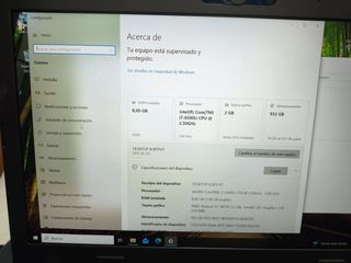Portátil Lenovo ThinkPad Intel i7
