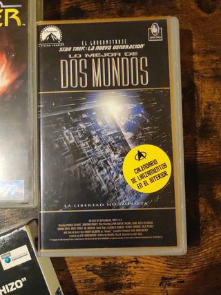 Lote 3 Películas VHS Star Trek