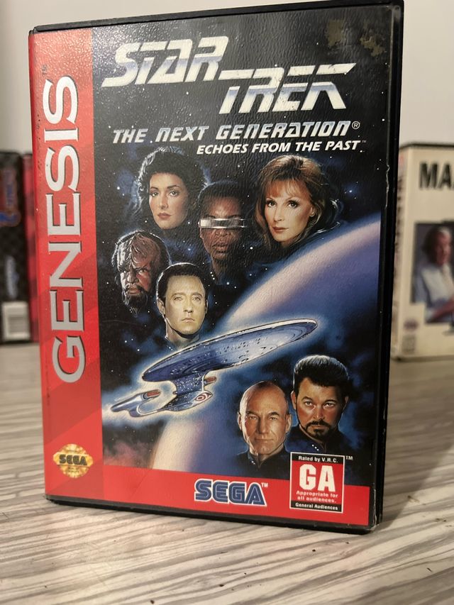 juego sega mega drive  Star Trek TNG