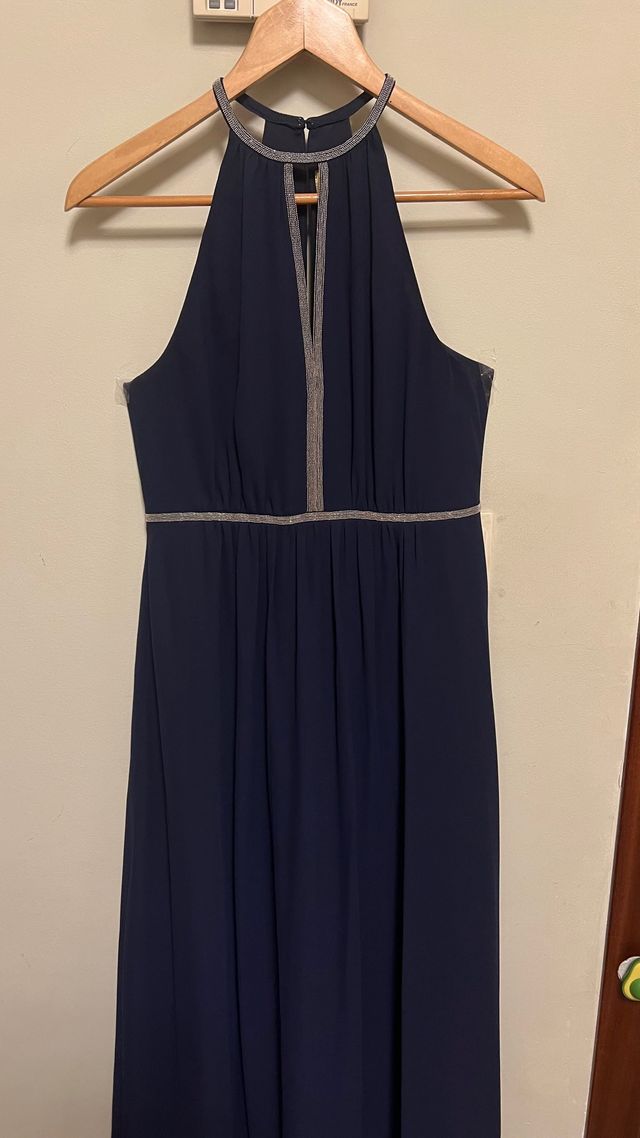 Vestido azul marino talla 38
