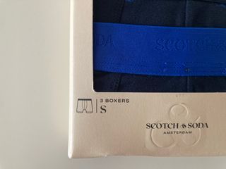 Scotch & Soda. Pack 3 bóxers. Talla S