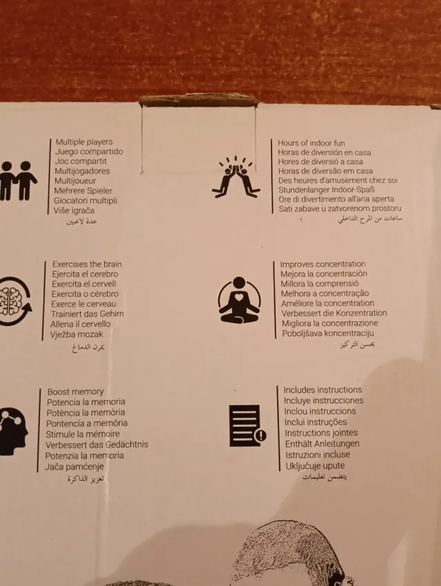 Juego 4 en Raya Madera