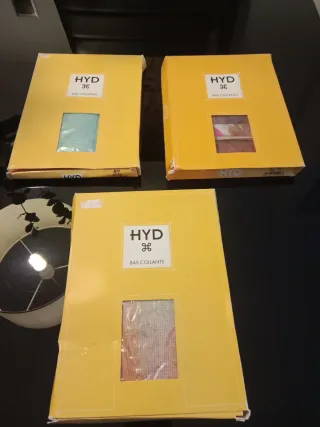 HYD Medias Talla Única Multicolor y Teal