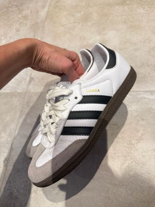 Adidas Samba Blancas y Negras