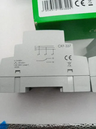 Lote 7 interruptores F&F CKF-337