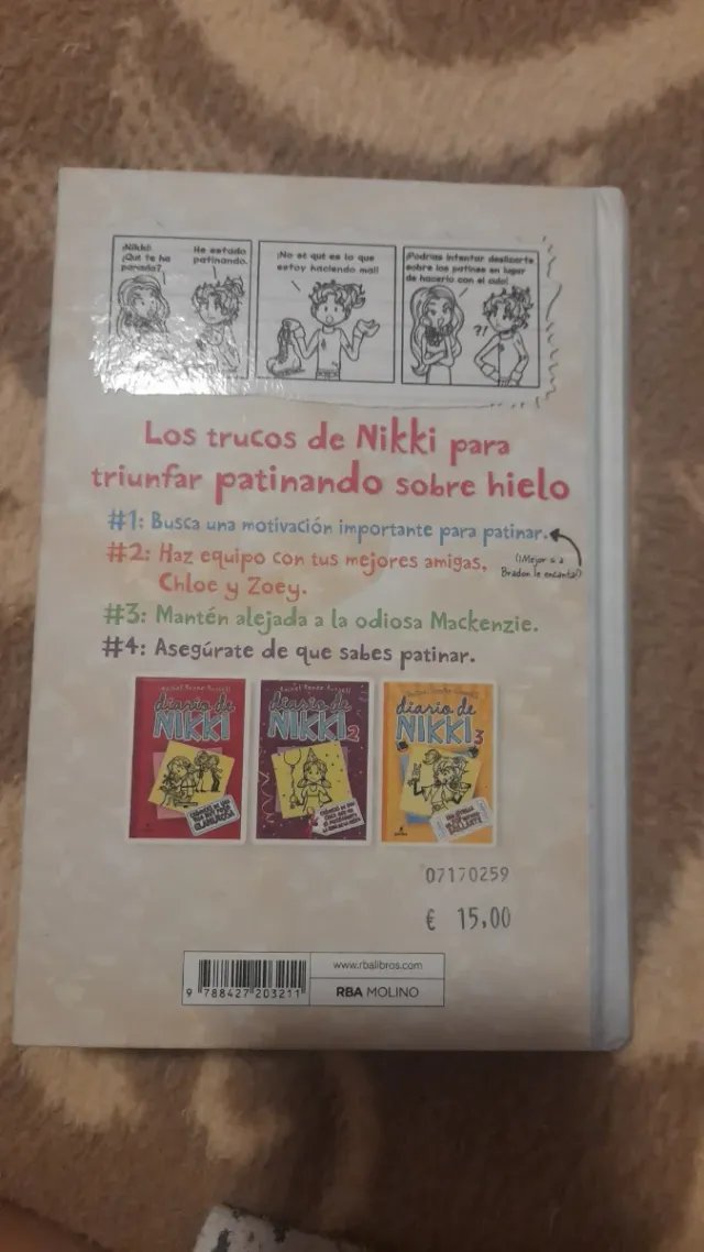 Diario de Nikki 4 - Una patinadora sobre hielo ...