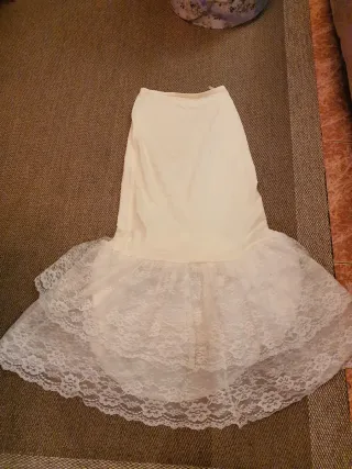 Precioso Vestido de Novia Blanco roto