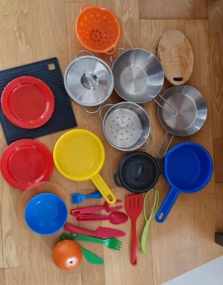 Cocinita IKEA de madera