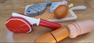 Cocinita IKEA de madera