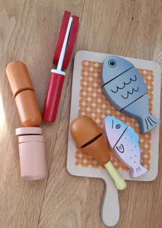 Cocinita IKEA de madera