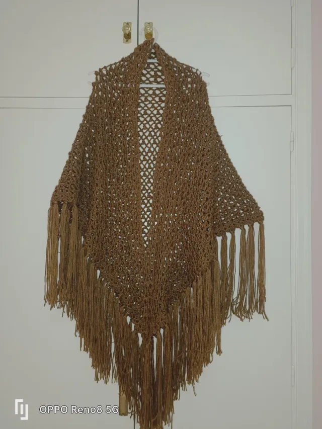 Chals crochet hecho