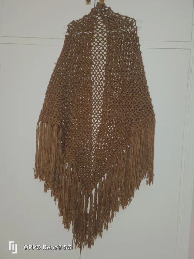 Chals crochet hecho
