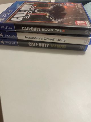 PS4: Call of Duty, Assassin's Creed Unity WWII