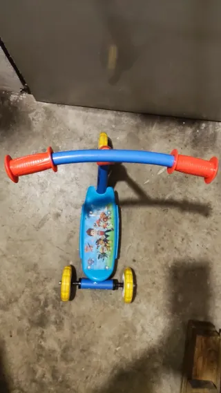 Patinete Patrulla Canina 3 Ruedas