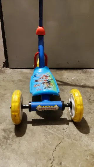 Patinete Patrulla Canina 3 Ruedas