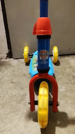 Patinete Patrulla Canina 3 Ruedas