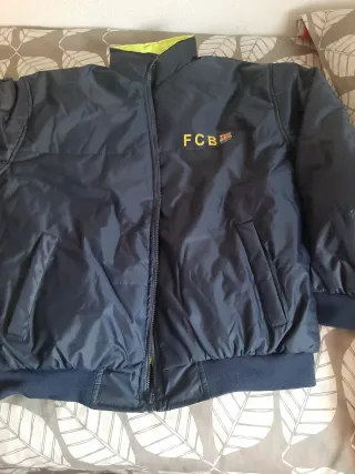 Cazadora de chico, del Barça. Nueva