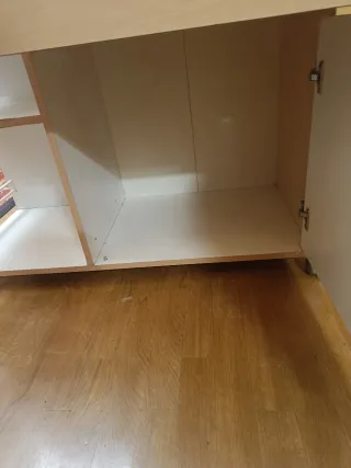 Mueble auxiliar cocina 2 cajones + 1 puerta+ 3 bal