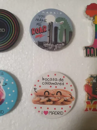 Lote Imanes Nevera Madrid