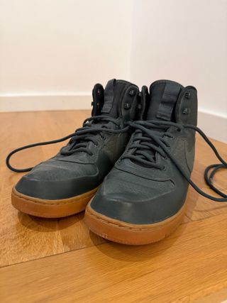 Nike Court Borough Mid Winter Verde/Negro