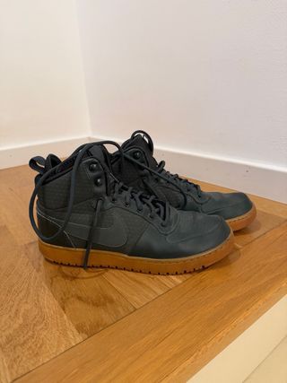 Nike Court Borough Mid Winter Verde/Negro