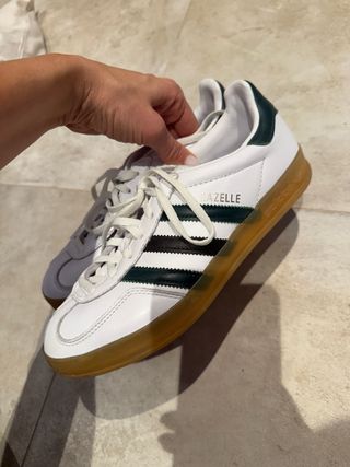 Adidas Gazelle Verde y Blanco